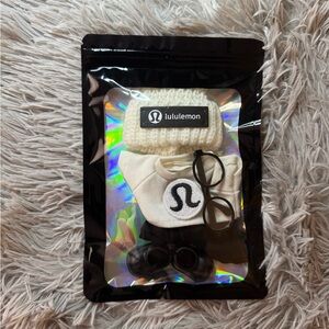 LABUBU V1-V3 Outfits- White and Black Lululemon 5pc Set